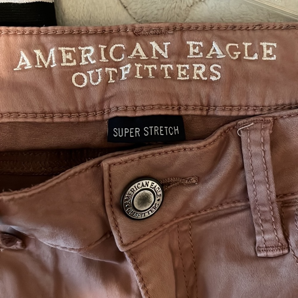 AMERICAN Eagle Outfitters Super Stretch jeans pants jegging - Size 0 Regular - Picture 3 of 11